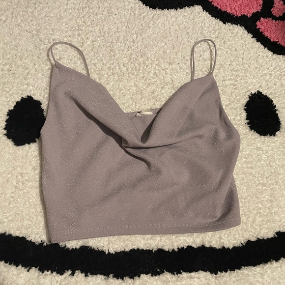 Garage Purple Sequin Top💕 - Picture 3 of 5